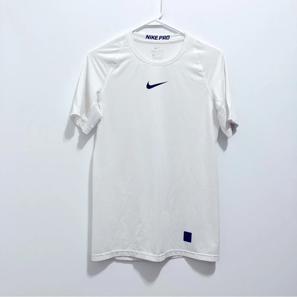 Nike Pro Dri-Fit White Men’s Tee Shirt